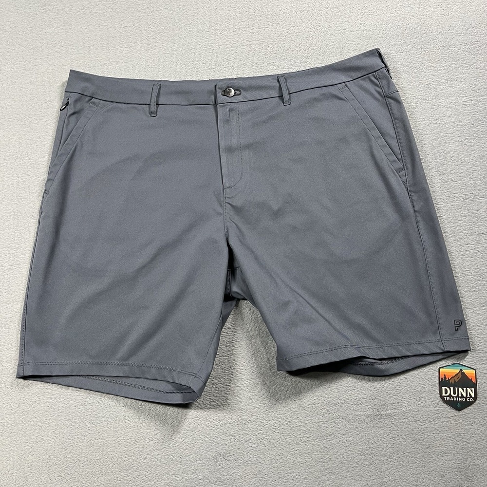 Public Rec Shorts Mens 42 Gray Dealmaker 8" Performance Stretch Golf Casual